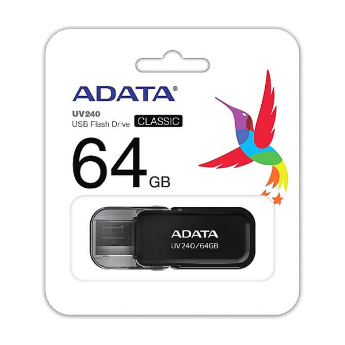 ADATA UV240 64GB USB 2.0 Black ID 74241 (тъмнейл - 3)