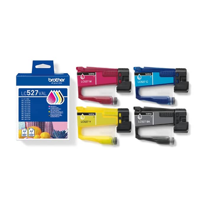 Brother LC527VAL Coloured Multipack Ink Cartridge for MFCJ5010DW/MFCJ5110DW ID 99404 (тъмнейл - 3)