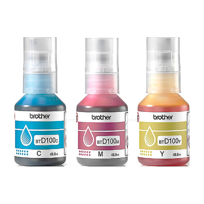 BTD100CLVAL Brother Coloured Multipack Ink Bottles ID 89718 на супер цена
