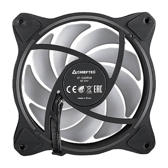 Chieftec ZF 120 mm PWM Fan RGB ID 91476 (тъмнейл - 4)