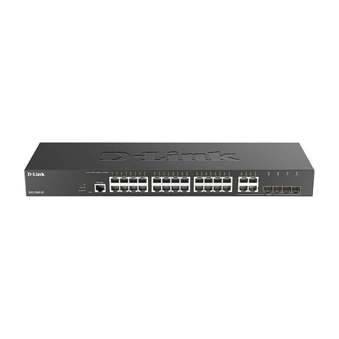 D-Link 24-port Gigabit Managed Switch plus 4 Combo 1000BaseT/SFP на супер цена