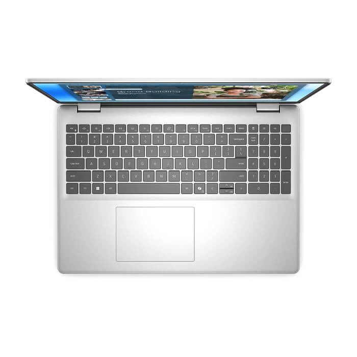 Dell 16 DC16251, Intel Core 7 150U (10 cores, up to 5.4 GHz), 16.0" FHD+(1920x1200) AG 300nits, 16GB, 2x8GB, DDR5, 5200 MT/s, 512GB M.2 PCIe, Intel Graphics, Cam, FPR, Wi-Fi 6 ID 93418 (тъмнейл - 4)