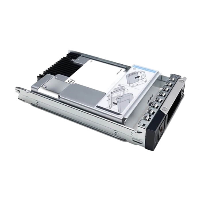 Dell 480GB SSD SATA Mixed Use 6Gbps 512e 2.5in with 3.5in HYB CARR, CK ID 86604 на супер цена