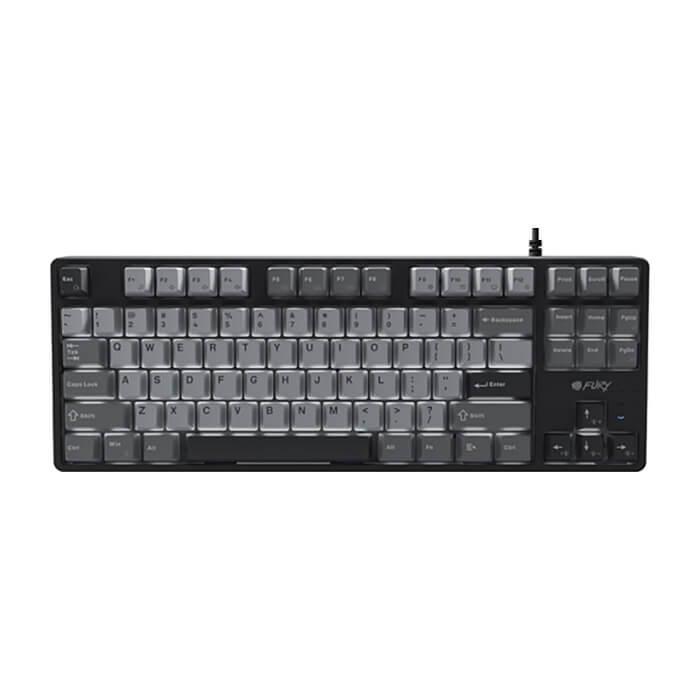 Fury Gaming Keyboard Kanabo K2, US layout, White backlight, Mechanical, Black-Grey на супер цена от GT Computers Fury Gaming Keyboard Kanabo K2, US layout, White backlight, Mechanical, Black-Grey на супер цена