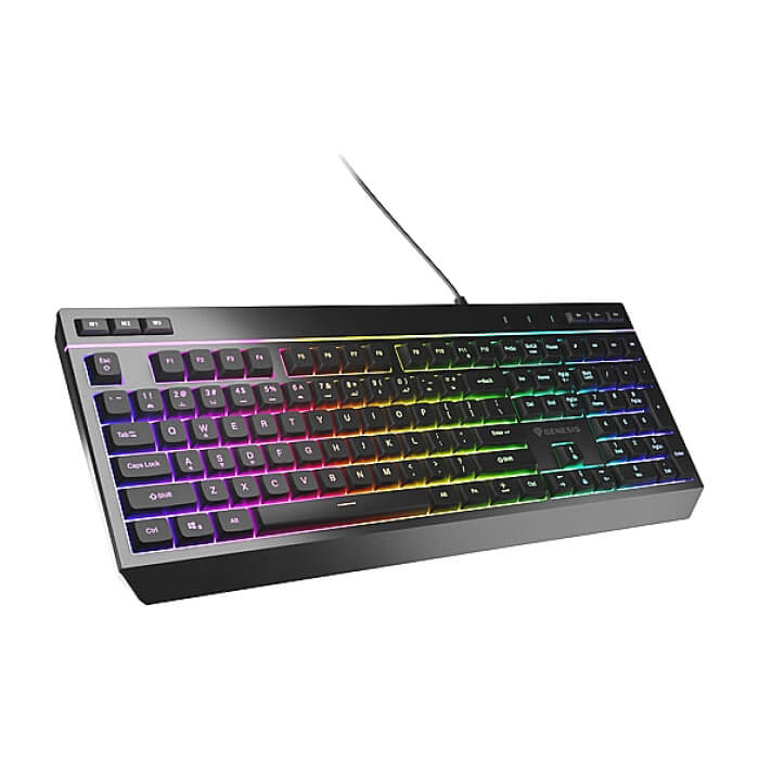 Genesis Gaming Keyboard Rhod 530 Rgb Backlight Us Layout Programmable (тъмнейл - 2)