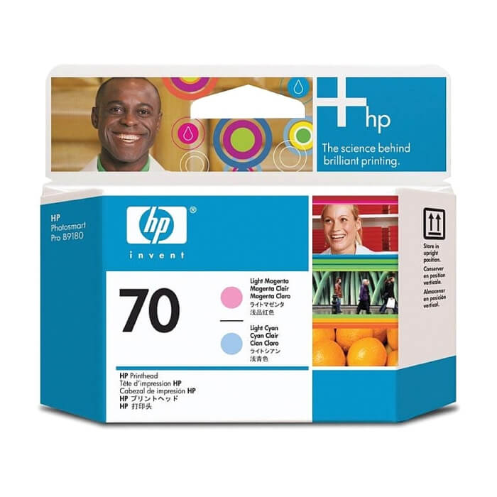 HP 70 Light Magenta and Light Cyan Printhead ID 70263 на супер цена