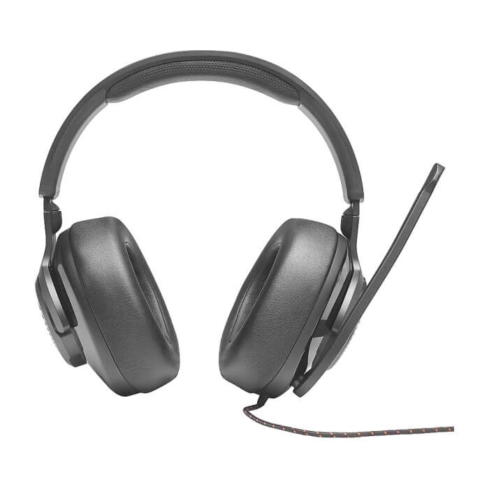 JBL QUANTUM 200 BLK Wired over-ear gaming headset with flip-up mic ID 74607 (тъмнейл - 2)