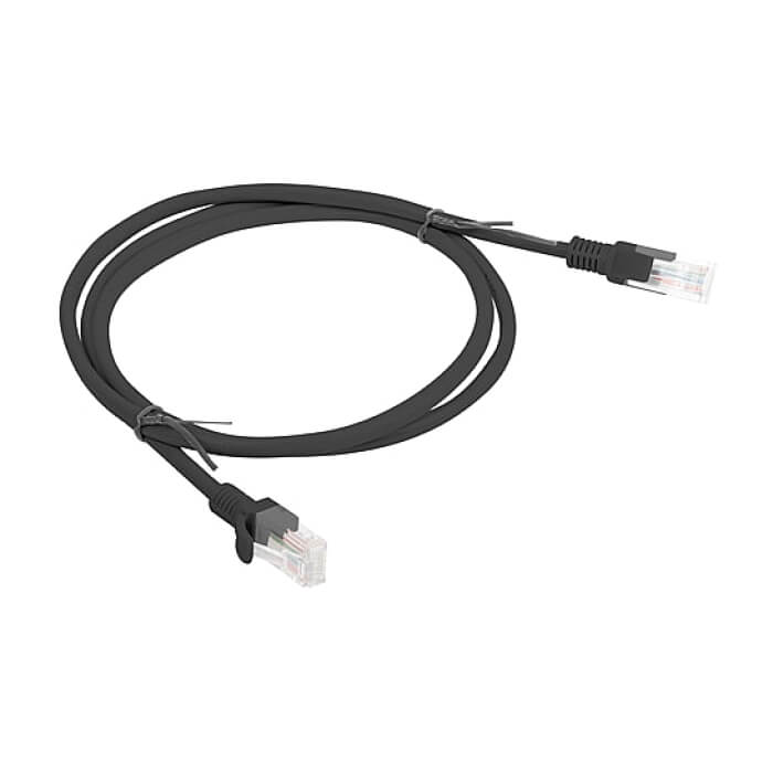 Кабел - Lanberg patch cord CAT.6 1m, black ID 72205 (тъмнейл - 2)