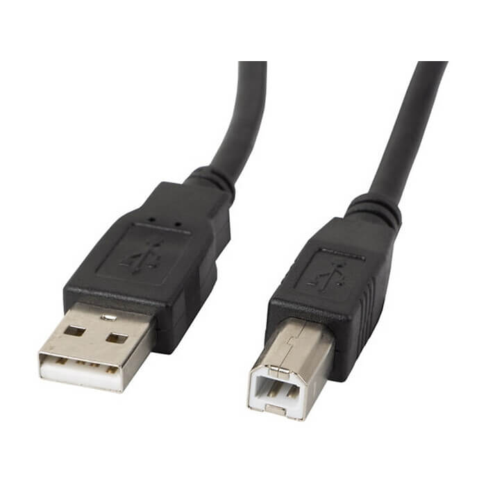 Кабел - Lanberg USB-A (M) -> USB-B (M) 2.0 ferrite cable 1m, black ID 72664 на супер цена от GT Computers Кабел - Lanberg USB-A (M) -> USB-B (M) 2.0 ferrite cable 1m, black ID 72664 на супер цена