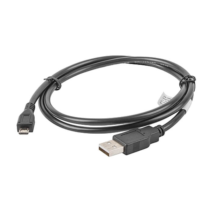Кабел - Lanberg USB MICRO-B (M) -> USB-A (M) 2.0 cable, 1m, black ID 72639 на супер цена от GT Computers Кабел - Lanberg USB MICRO-B (M) -> USB-A (M) 2.0 cable, 1m, black ID 72639 на супер цена