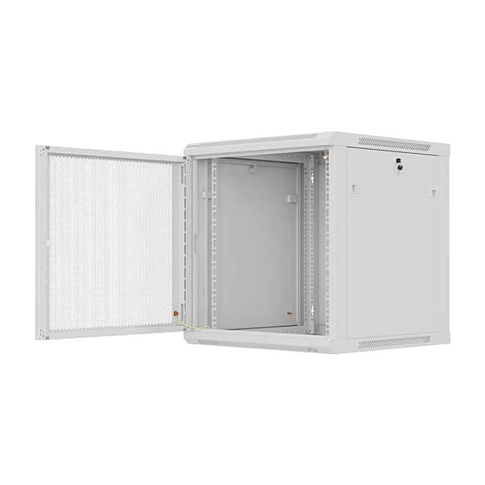 Lanberg rack cabinet 19" wall-mount 12U / 600x600 for self-assembly (flat pack), grey ID 92942 (тъмнейл - 4)