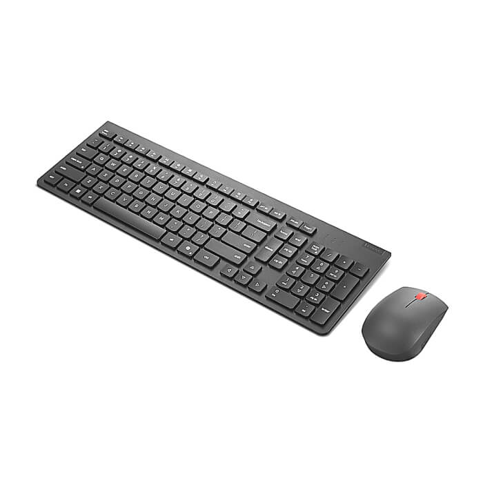 Lenovo Essential Wireless Combo Keyboard & Mouse Gen2 Black-Bulgarian (тъмнейл - 3)