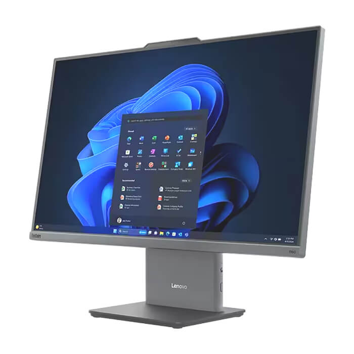 Lenovo ThinkCentre neo 50a 27 G5 AIO Intel Core i7-13620H (up to 4.9GHz, 24MB), 16GB DDR5 5200MHz, 512GB SSD, 27" FHD (1920x1080) IPS AG, Intel UHD Graphics, WLAN, BT, 5MP Cam, KB, Mouse, Luna Grey, Monitor Stand, DOS, 3Y Onsite ID 88862 (тъмнейл - 3)