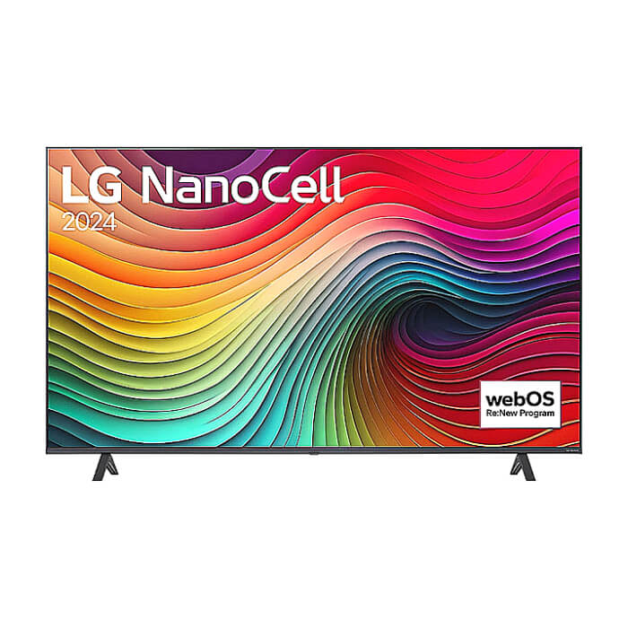 LG 55NANO81T3A, 55" 4K HDR Smart Nano Cell TV, 3840x2160, DVB-T2/C/S2, AI Alpha 5 Gen7, HDR 10 PRO, webOS 24, ThinQ AI, WiFi, Clear Voice, AI Upscaling, Bluetooth, Hdmi, CI, L ID 91412