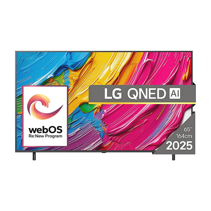 LG 65QNED80A3A, 65" 4K QNED HDR Smart TV, 3840x2160, DVB-T2/C/S2, Alpha 7 AI Processor, HDR10 / HLG, webOS 25 ThinQ, VRR / ALLM / HGiG, 4K Upscaling, WiFi 5, Voice Controll, B ID 88710 на супер цена