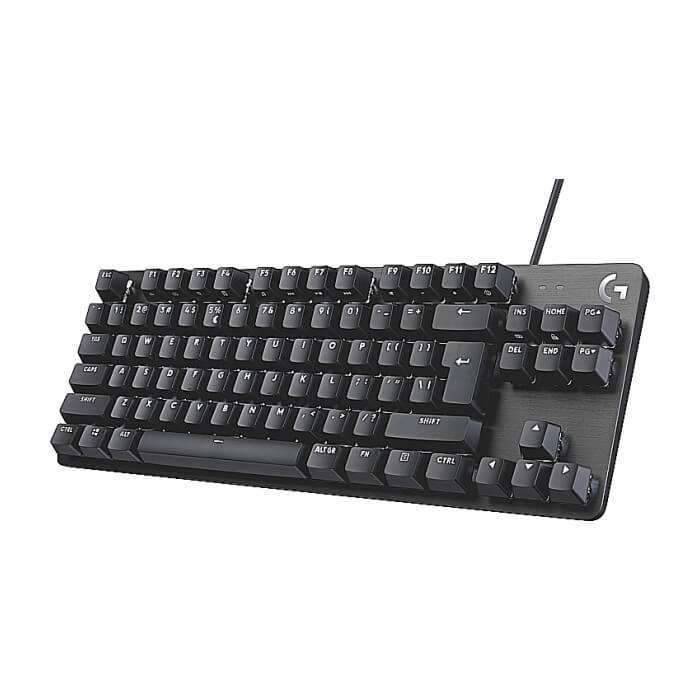 Logitech G413 TKL SE Mechanical Gaming Keyboard - BLACK - US INT'L - INTNL (тъмнейл - 3)
