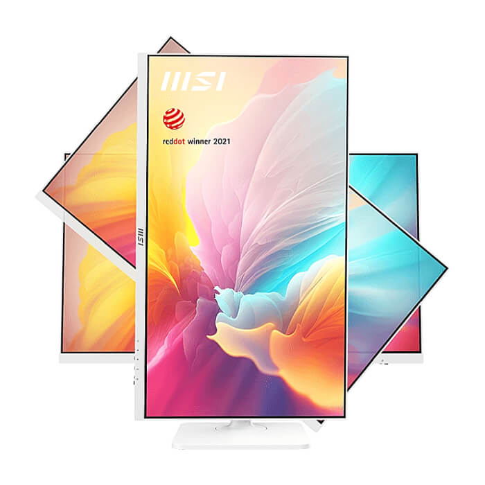 MSI Modern MD2712PW, 27", 100Hz, 1ms, IPS, 1920x1080 (FHD), 16:9, Flat, HDR Ready, EyesErgo, AG, MSI Display Kit, 117% sRGB, 300 nits, 1000:1, RedDot Winner, 1xHDMI1.4, 1xType ID 89361 (тъмнейл - 2)