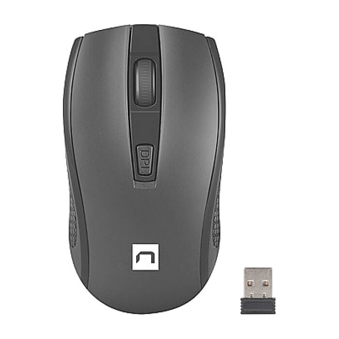 Natec Set 2 in 1 Keyboard Black Squid + Mouse Wireless US Layout (тъмнейл - 3)