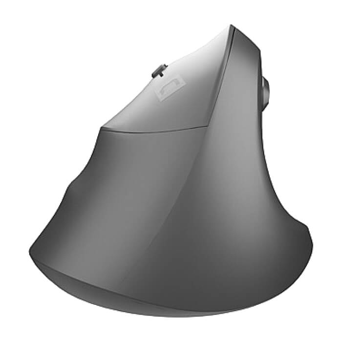 Natec Vertical Mouse Crake 2 BLUETOOTH 5.2 + 2.4GHZ BLACK 2400dpi, Left handed, black (тъмнейл - 5)