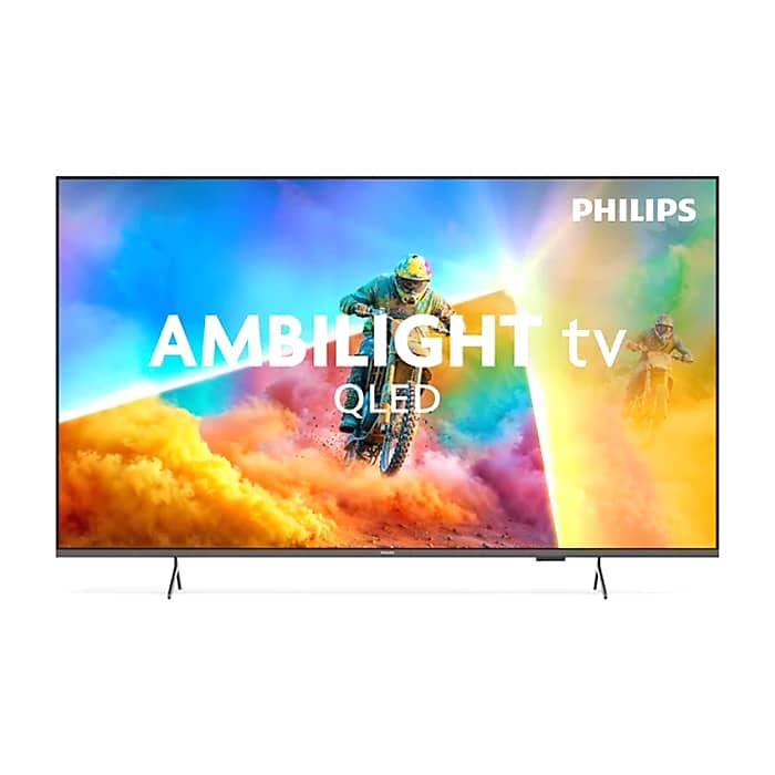 Philips 55PQS8501/12, 55'' 4K UHD QLED (3840x2160), DVB-T/T2/T2-HD/C/S/S2, 60Hz, 3 sided Ambilight, Pixel Precise UHD, HDR10, HLG, Titan OS , 3*HDMI, 2*USB, WiFi 802.11ac, EasyLink 3.0, 12W RMS, Black на супер цена