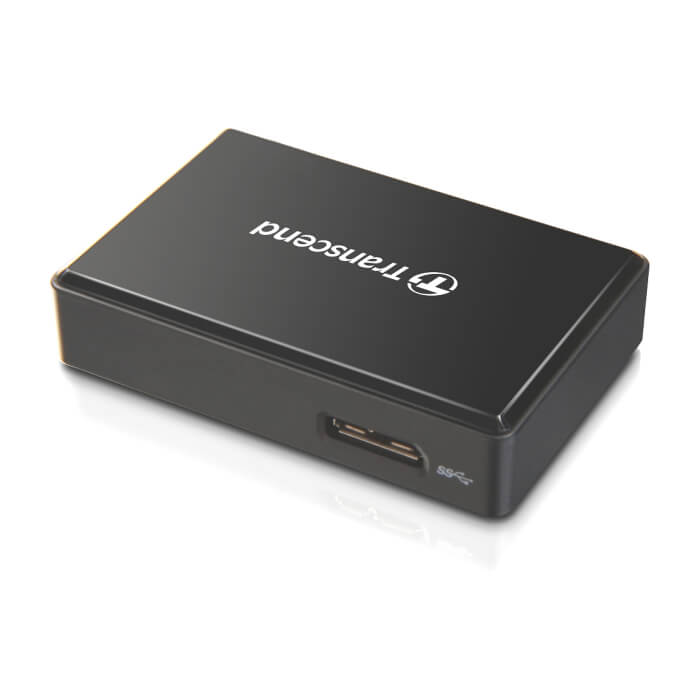 Transcend All-in-1 Multi Memory Card Reader, USB 3.0/3.1 Gen 1, Black ID 63313 (тъмнейл - 2)