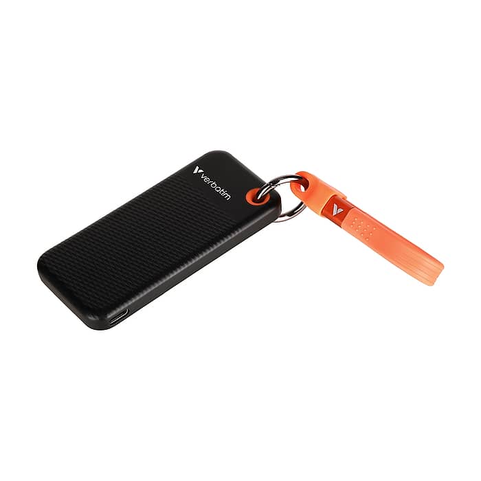 Verbatim Pocket SSD USB 3.2 Gen 2 512GB Black/Orange (тъмнейл - 3)