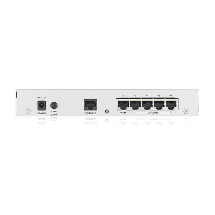 Zyxel USG FLEX 50 HP, 5 Gigabit user-definable ports, 1*1G PoE+, 1*USB with 1 YR Entry Defense Pack ID 84136 (тъмнейл - 2)