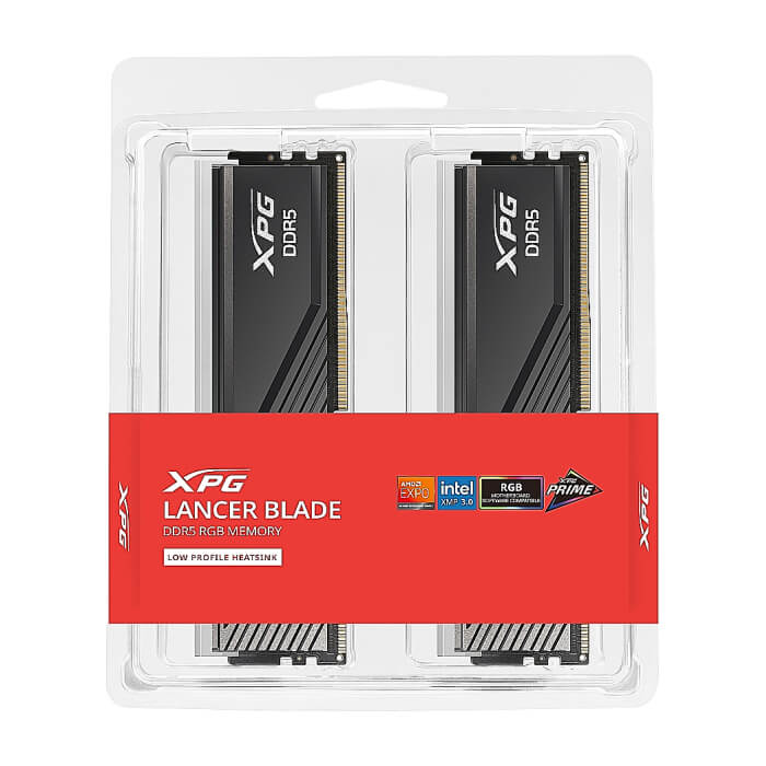 ADATA LANCER BLADE RGB 48GB (2x24GB) DDR5 6000 MHz CL36 Black ID 93551 на супер цена