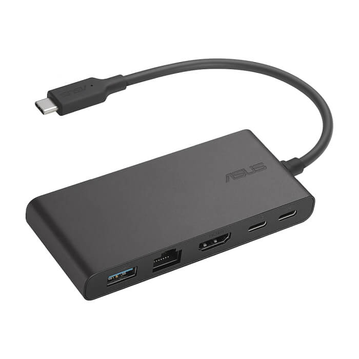 Asus DC200 DUAL 4K USB-C DOCK, Black на супер цена от GT Computers Asus DC200 DUAL 4K USB-C DOCK, Black на супер цена