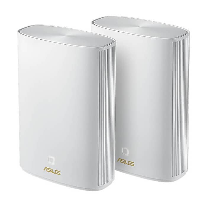 Asus Mesh WiFi, ZenWiFi AX Hybrid XP4 2PK, AX1800 + AV1300, Dual-Band, coverage up to 500m2, Quad-Core 1.2GHz CPU, 256MB/512MB Flash/RAM, Gigabit, AiProtection Pro, Adaptive QoS, VPN server/client, IPTV, OFDMA, Beamforming, AiMesh, White (тъмнейл - 2)