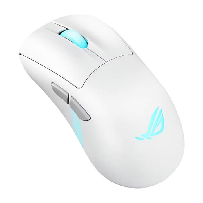 Asus ROG Keris II Origin Wireless Gaming Mouse, 65g Lightweight, Ergonomic, Push-Fit Switch Socket, 42K Optical Sensor, ROG Micro Switch II, ROG Omni Receiver, 5 Programmable Butto (тъмнейл - 2)