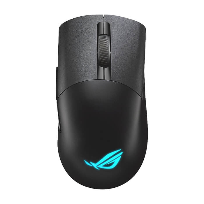 Asus ROG Keris Wireless AimPoint Gaming Mouse, Tri-mode connectivity (2.4GHz RF, Bluetooth, Wired), 36000 DPI sensor, 5 programmable buttons, ROG SpeedNova, Replaceable switches, Paracord cable, Black на супер цена