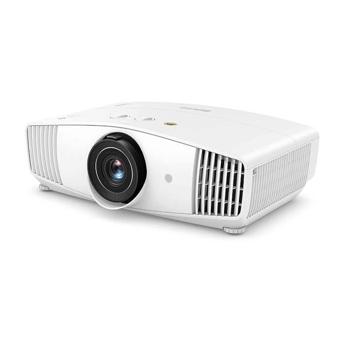 BenQ W5700S, Cine Prime, 4K 3840x2160, HDR PRO, 1800 ANSI lumens, Zoom 1.6x, 100000:1 FOFO, calibration report, 100% DCI-P3, 100% Rec.709, 2xHDMI, 3x USB, Media reader, Audio Out, Lan RJ45, RS232, 12V Trigger, 6.5kg, White ID 65755 (тъмнейл - 2)