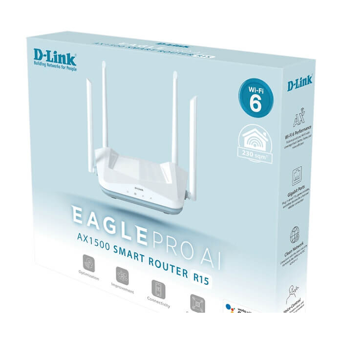 D-Link EAGLE PRO AI AX1500 Smart Router (тъмнейл - 4)