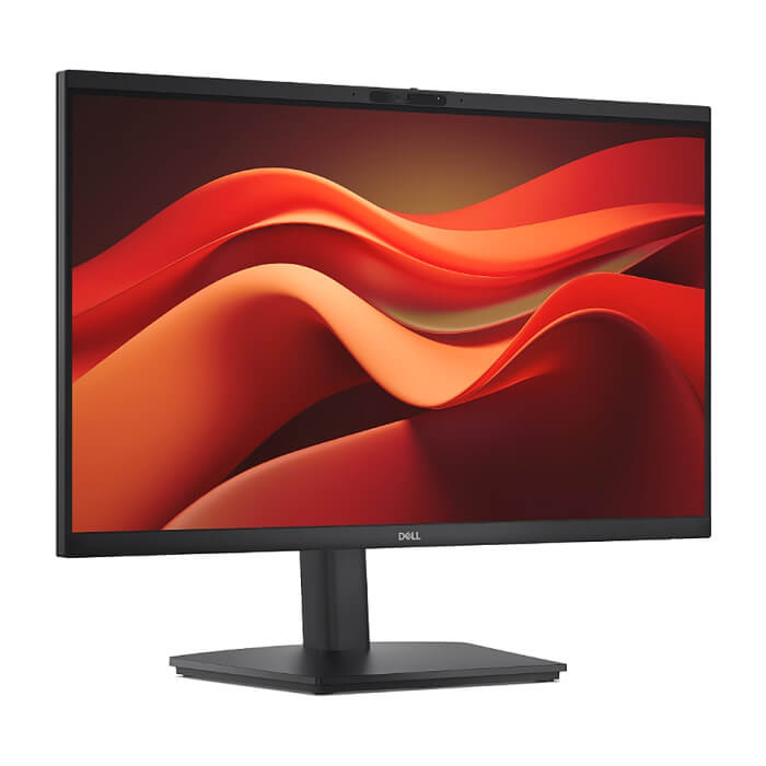 Dell E2426HB, 23.8" Video Conferencing, FullHD (1920x1080) AG, IPS, 16:9, 5ms, 1000:1, 300 cd/m2, HDMI, DP, USB hub, Camera 5 Megapixel, Mic, 2x 3W speaker, Height Adj, Pivot, ID 97465 (тъмнейл - 2)