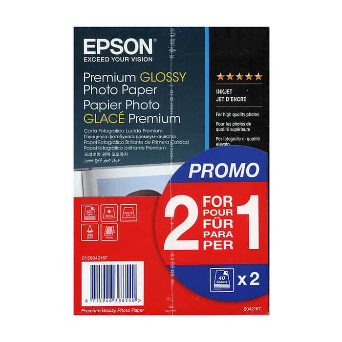 Epson A4 Premium Glossy Photo Paper 255gsm, 30 sheets ID 95096 на супер цена