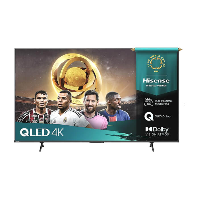 Hisense 55" E7Q Pro, 4K Ultra HD 3840x2160, QLED, Quantum Dot, 144Hz, HDR 10+ adaptive, HLG, Dolby Vision, DTS Virtual X, Smart TV, WiFi 5GHz, WiFi Direct, BT, Anyview Cast, 3 ID 92051 на супер цена