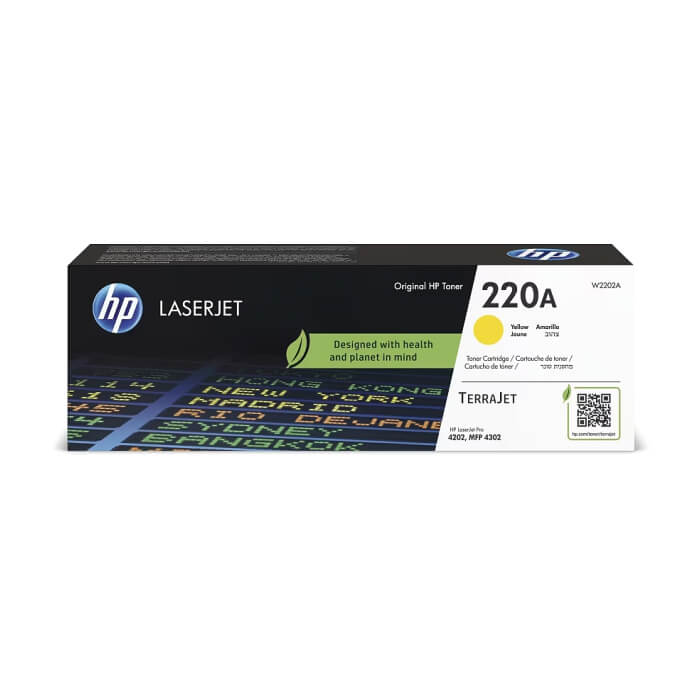 HP 220A Yellow Original LaserJet Toner Cartridge ID 68856 на супер цена