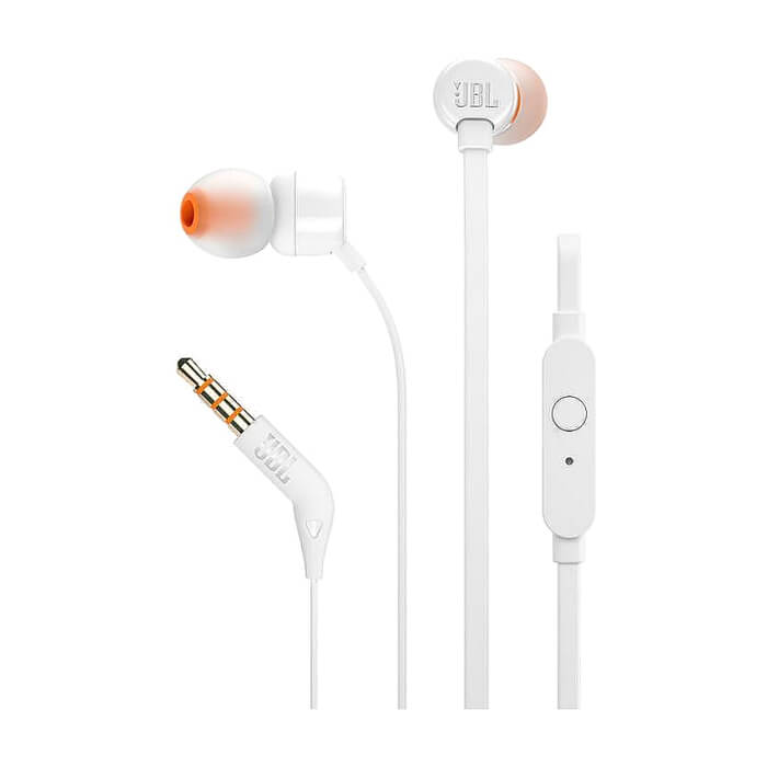 JBL T110 WHT In-ear headphones ID 64754 на супер цена от GT Computers JBL T110 WHT In-ear headphones ID 64754 на супер цена
