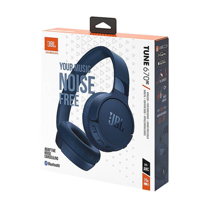 JBL T670NC BLU HEADPHONES ID 66462 (тъмнейл - 5)
