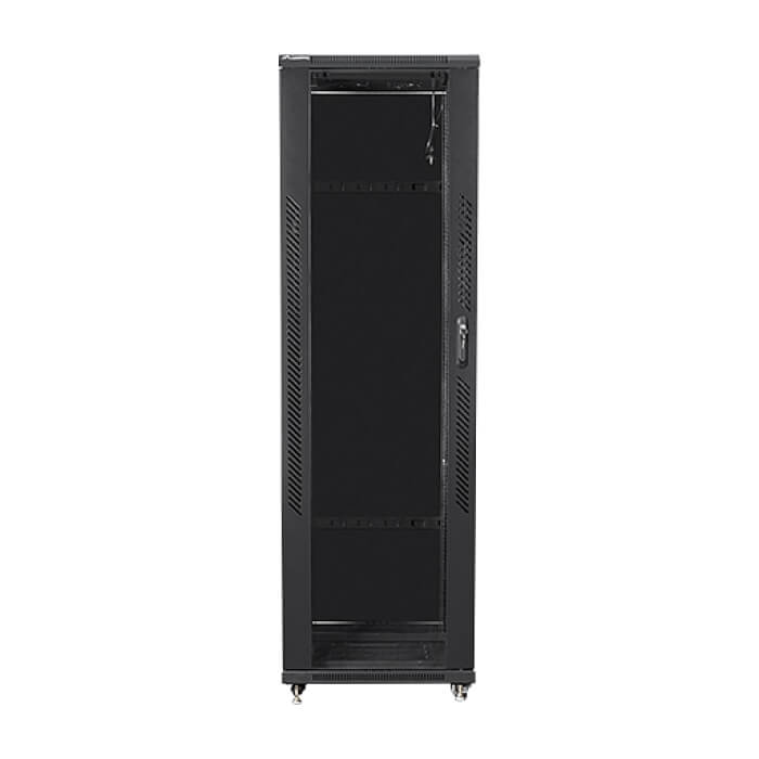 Lanberg rack cabinet 19" free-standing 42U / 800x1000 self-assembly flat pack, black ID 71914 на супер цена