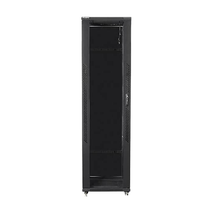 Lanberg rack cabinet 19" free-standing 47U / 800x1000 self-assembly flat pack, black ID 71913