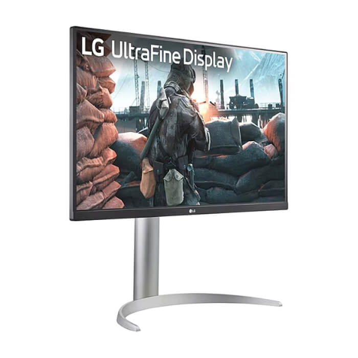 LG 27UP650P-W, 27" UHD 4K IPS AG, DCI-P3 95%, Cinema Screen, 5ms, 1200:1, Mega DFC, 400 cd/m2, 3840x2160, AMD FreeSync, HDR 10, VESA Display HDR 400, HDMI, DisplayPort, FreeSy ID 87738 (тъмнейл - 4)
