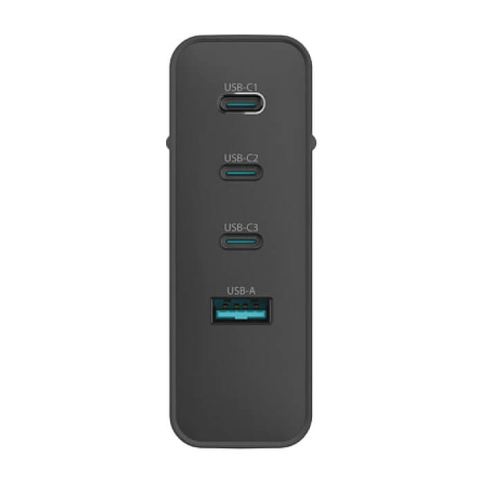 Natec USB Charger Ribera 3X USB-C + 1x USB-A 100W, Black на супер цена от GT Computers Natec USB Charger Ribera 3X USB-C + 1x USB-A 100W, Black на супер цена