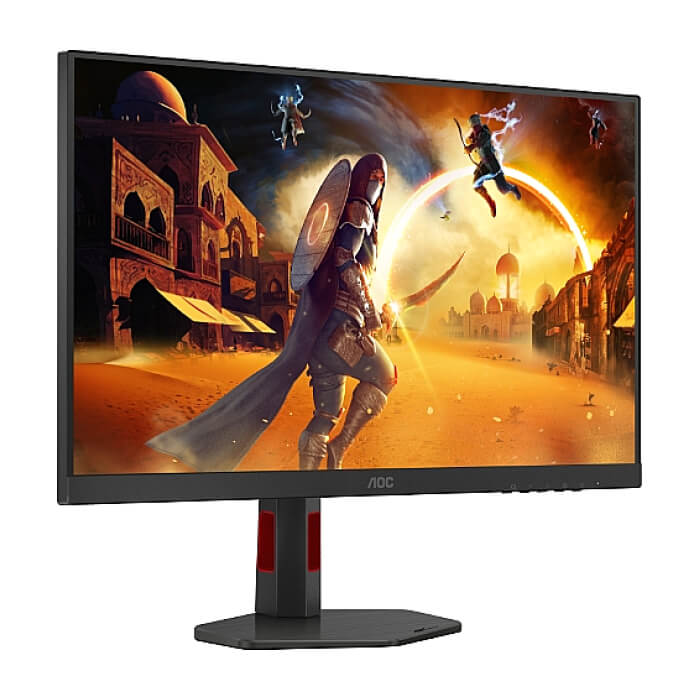 AOC U27G4R, 27" Fast IPS WLED, 3840x2160@160Hz, 1ms GtG, 0.5ms MPRT, 400cd m/2, 1000:1, 80M:1 DCR, Adaptive Sync, FlickerFree, Anti Blue Light, Tilt, Height Adjust, Pivot, Swivel, 2xHDMI, DP, USB Hub ID 89158 (тъмнейл - 2)