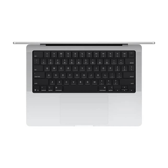 Apple 14-inch MacBook Pro: Apple M5 chip with 10-core CPU and 10-core GPU, 24GB, 1TB SSD - Silver (тъмнейл - 2)