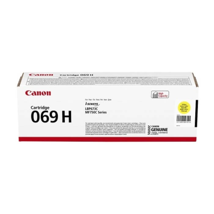 Canon CRG-069H Y ID 69064 на супер цена от GT Computers Canon CRG-069H Y ID 69064 на супер цена