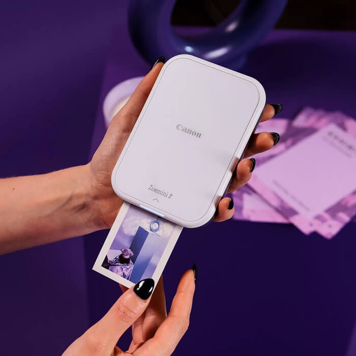 Canon mini photo printer Zoemini 2 PV-223, Perl white ID 76927 (тъмнейл - 2)