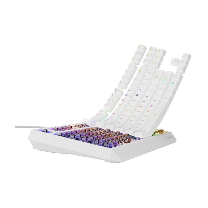 Genesis Gaming Keyboard Thor 230 TKL US RGB Mechanical Outemu Brown White Hot Swap (тъмнейл - 5)