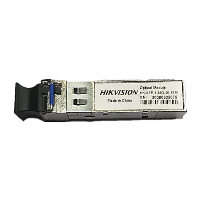 HikVision SFP Module, Single fiber bi-directional LC connector, Supports 1.25G Ethernet, TX1310nm/RX1550nm, 3.3V, Output power - 9~1dBm на супер цена